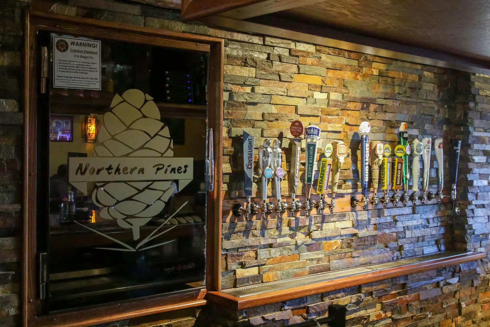 The Northern Pines Restaurant - Interior